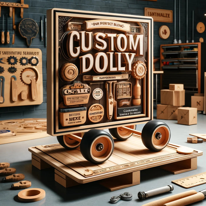 Custom Oak Dollies: The Perfect Blend of Durability and Personalization for Your Business