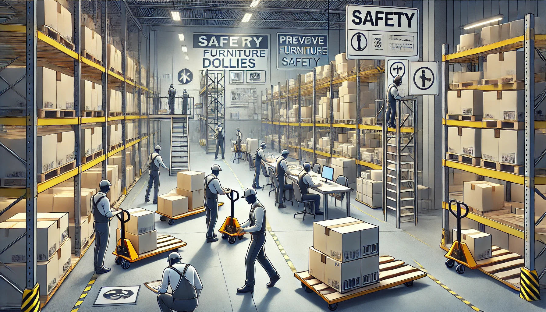 How Furniture Dollies Can Improve Workplace Safety