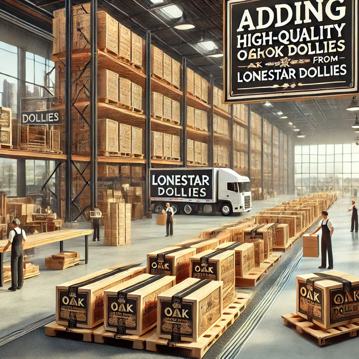 Boost Your Product Line with High-Quality Oak Dollies from Lonestar Dollies