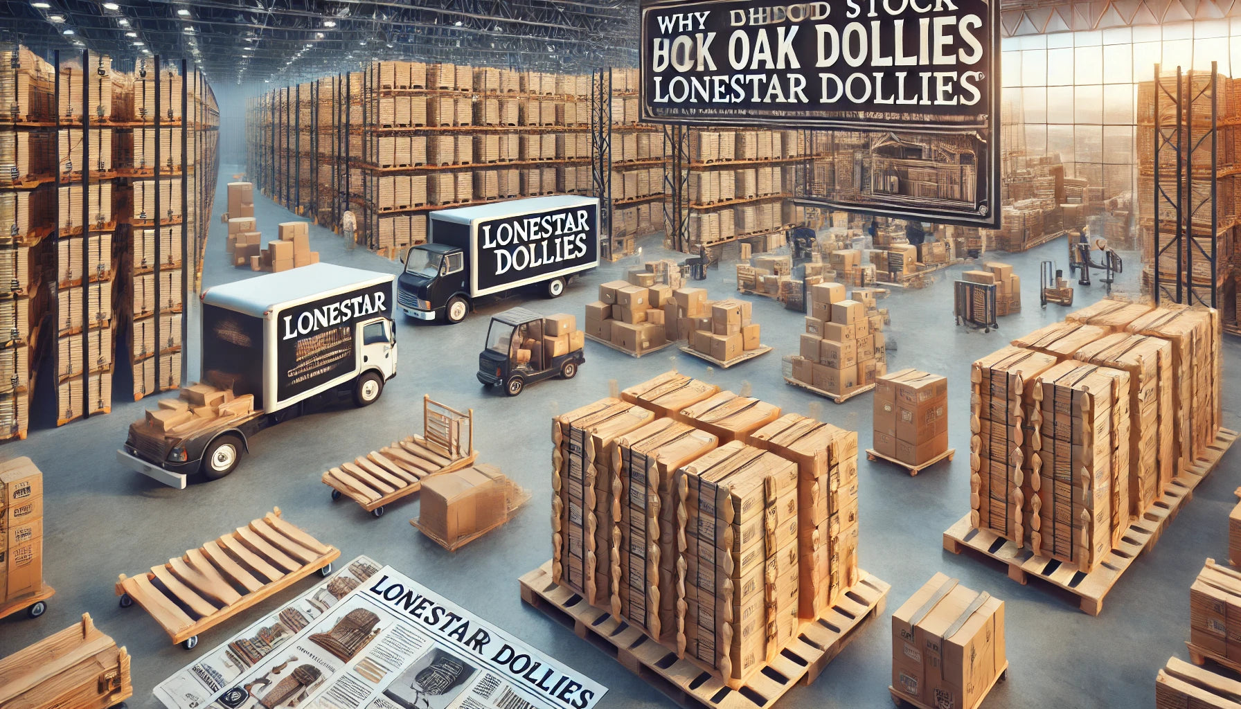 Why Dealers and Distributors Should Stock Oak Dollies from Lonestar Dollies