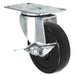 5" x 1.25" TPR Swivel & Rigid Caster Pack, 125 lb, Model 1997371