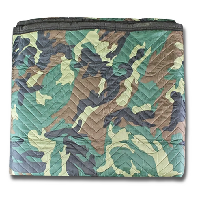 ProSeries™ ProCamo Woven Moving Blanket – 72" x 80" (1 Piece) | Durable & Versatile Camouflage Pad