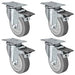 5" x 1.25" TPR Swivel Caster with Brake, 1,260 lb, Model 21CS514FX35X-01-ASFL