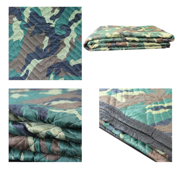 ProSeries™ ProCamo Woven Moving Blanket – 72" x 80" (1 Piece) | Durable & Versatile Camouflage Pad