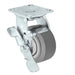 5" x 2" TPR Swivel Caster with Brake, 500 lb, Model 30TS520PPR84X-03