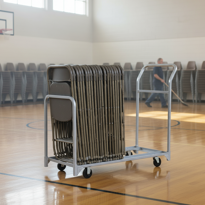 Raymond Folded or Stacked Chair Tote, 32 or 24 Chair, Model 630/, Model 600
