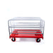 Raymond HD P/S Mover-2 Fixed, 2 Swivel 8" Quiet Poly, Model 3911