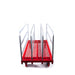 Raymond HD P/S Mover-2 Fixed, 2 Swivel 8" Quiet Poly, Model 3911