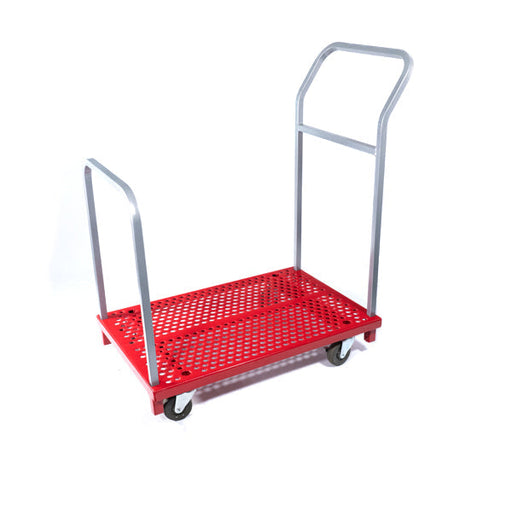 Raymond Mini Heavy Duty Platform Truck, Compact 36" x 24" Deck with Brakes, Models 3941 & 3942, 850 lb