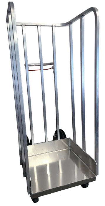 B&P 20-Bag Commercial Ice Cart No-Flat Wheels, Model 5012-002