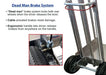 B&P 20-Bag Commercial Ice Cart No-Flat Wheels, Model 5012-002