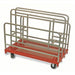 Raymond Multiheight Vertical Panel Truck with Adjustable Rails, Adjustable Uprights, Multiple Casters, 3,200 lb, Model 5013