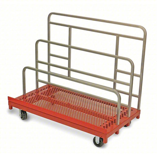 Raymond Heavy Duty Waterfall Panel Mover, Adjustable Uprights, Vinyl-Coated Base, Model 5060