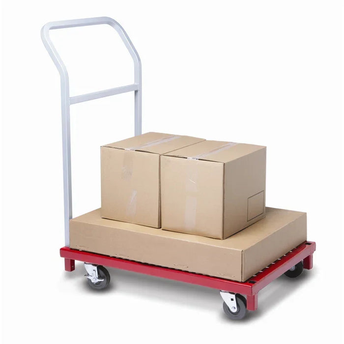Raymond Mini Heavy Duty Platform Truck, Compact 36" x 24" Deck with Brakes, Models 3941 & 3942, 850 lb