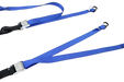 1.5" x 6' Blue & Gray Motorcycle Tie Down Cam Buckle Straps, Model A-1.5X6CVS