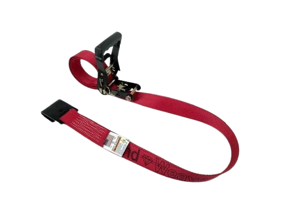 Heavy-Duty Gas Cylinder Ratchet Strap 2" x 10.5', 3,333 lb, Model A-2X10.5QRRFHWH