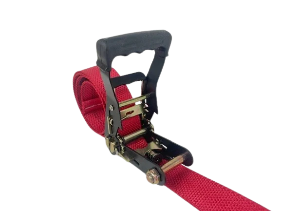 Heavy-Duty Gas Cylinder Ratchet Strap 2" x 10.5', 3,333 lb, Model A-2X10.5QRRFHWH