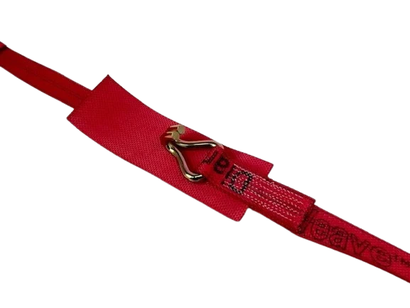 Heavy-Duty Gas Cylinder Ratchet Strap 2" x 10.5', 3,333 lb, Model A-2X10.5QRRFHWH
