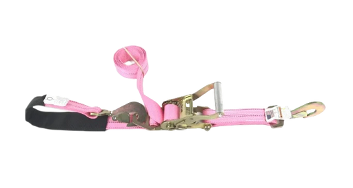 2" x 10' Ratchet Axle Strap Combo, Diamond Weave Webbing, 3,333 lb, Model A-2X10RAS-DW