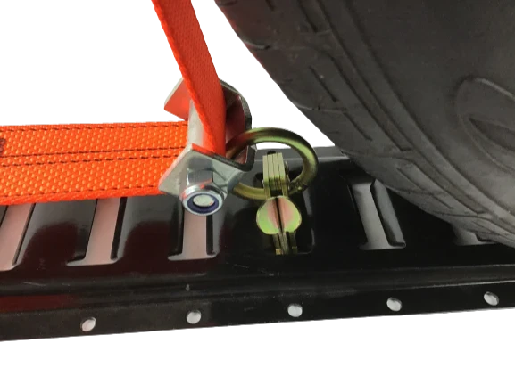 Wheel Strap 2" x 10' Rubber Tread, 2,000 lb, Model A-2X11RHOAIRCS-DW