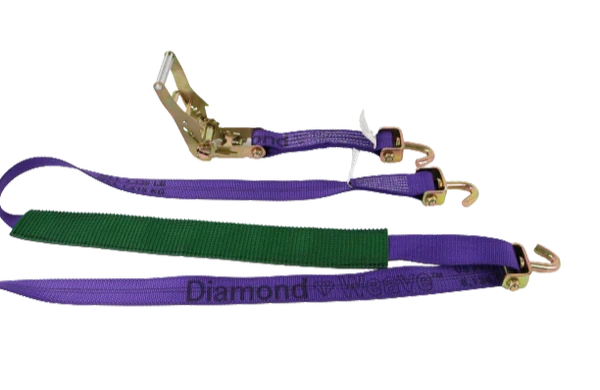 Ratchet Wheel Strap 2" x 10', 3,333 lb, Model A-2X11RSJLP-DW