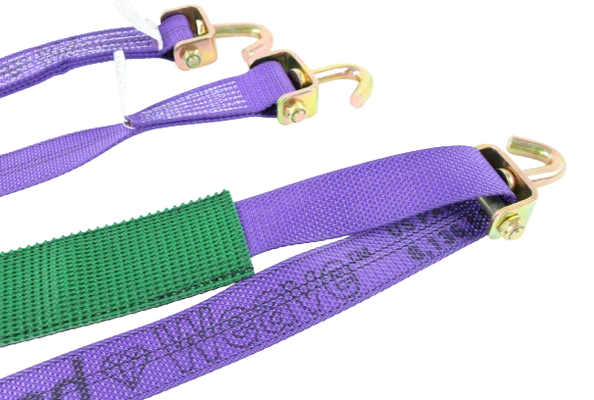Ratchet Wheel Strap 2" x 10', 3,333 lb, Model A-2X11RSJLP-DW