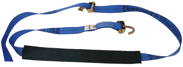 Ratchet Wheel Strap 2" x 10', 3,333 lb, Model A-2X11RSJLP-DW
