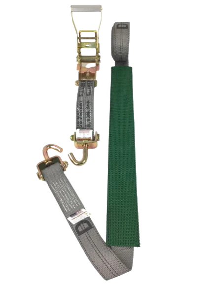 Ratchet Wheel Strap 2" x 10', 3,333 lb, Model A-2X11RSJLP-DW