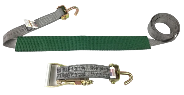 Ratchet Wheel Strap 2" x 10', 3,333 lb, Model A-2X11RSJLP-DW