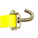 Car Tie Down 2" x 11' with 3 Swivel J Hooks, 3,333 lb, Model A-2X11RSJRCS-I
