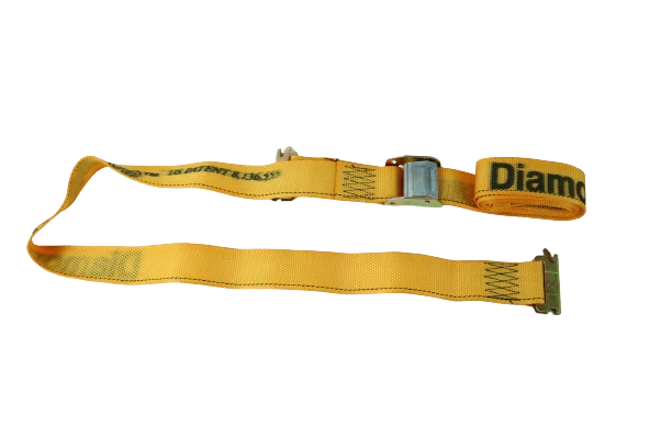 2" x 12' Adjustable Cam Buckle Cargo Strap with E-Track, 833 lb, Model A-2X12CBSE