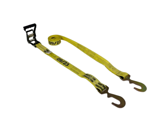 Heavy Duty Gas Cylinder Ratchet Strap 2" x 13' Snap Hooks, 3,333 lb, Model A-2X13MGSPS-DW