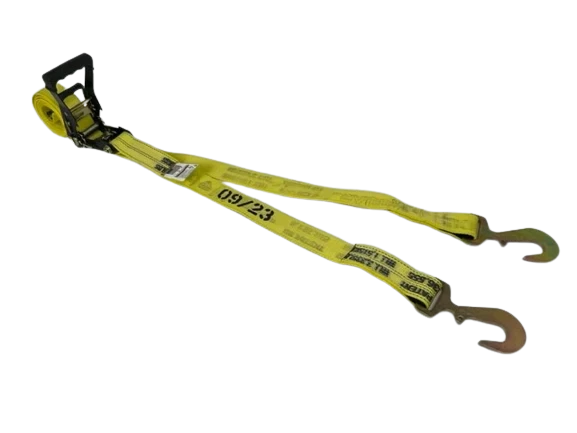 Heavy Duty Gas Cylinder Ratchet Strap 2" x 13' Snap Hooks, 3,333 lb, Model A-2X13MGSPS-DW