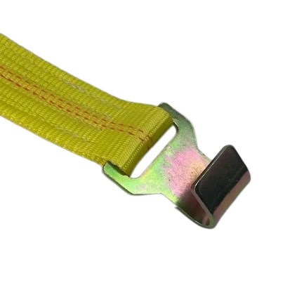 Ratchet Strap 2" x 27' Narrow Handle & 5k Flat Hooks, 1,666 lb, Model A-2X27RFH5