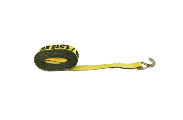 Ratchet Strap 2" x 30' with Wire Hooks, 3,333 lb, Model A-2X30RWHK-I