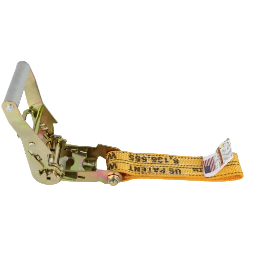 2" x 4' Gas Cylinder Ratchet Strap Diamond Weave, 3,333 lb, Model A-2X4RBEWASTEHOOK-DW