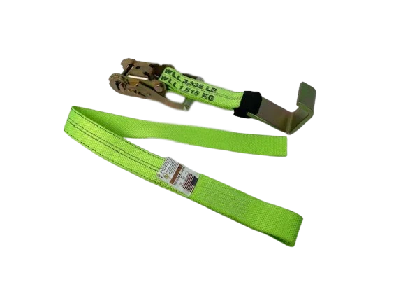2" x 4' Diamond Weave Gas Cylinder Ratchet Strap & Waste Hook, Model A-2X4RWASTEHOOKBE-DW