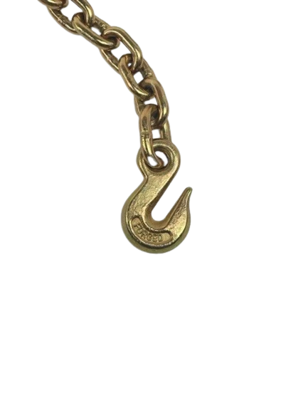 3" Ratchet Strap Short End & Chain Grab Hook, 5,400 lb, Model A-3X1RCE