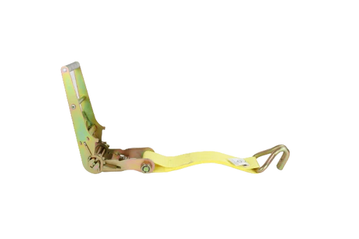 3" x 1' Ratchet Tie Down Strap with Double J-Hook, 5,400 lb, Model A-3X1RWHK