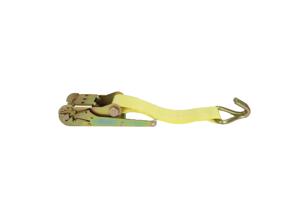 3" x 1' Ratchet Tie Down Strap with Double J-Hook, 5,400 lb, Model A-3X1RWHK