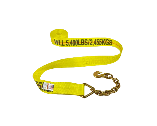 Ratchet Assembly 3" x 30' Chain Ends & Grab Hooks, 5,400 lb, Model A-3X30RCE