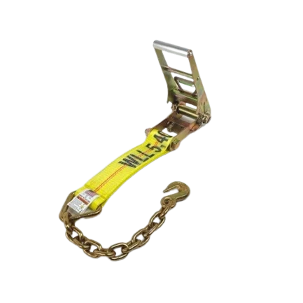 Ratchet Assembly 3" x 30' Chain Ends & Grab Hooks, 5,400 lb, Model A-3X30RCE