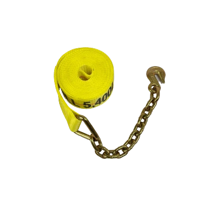Ratchet Assembly 3" x 30' Chain Ends & Grab Hooks, 5,400 lb, Model A-3X30RCE