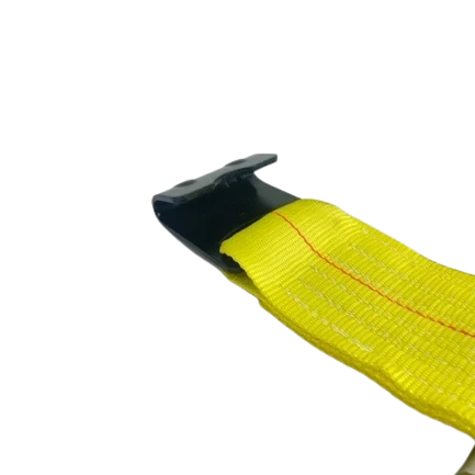 4" Heavy-Duty Ratchet Strap with Flat Hook & Long Handle, 5,400 lb, Model A-4X1RFH
