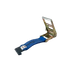 4" x 1' Diamond Weave Ratchet Strap Short End & Flat Hook, Model A-4X1RFH-DW