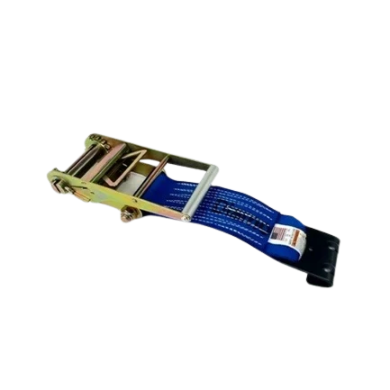 4" x 1' Diamond Weave Ratchet Strap Short End & Flat Hook, Model A-4X1RFH-DW