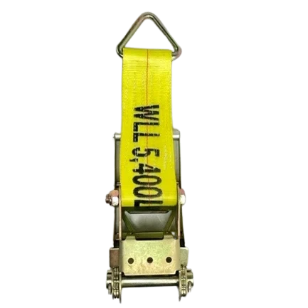 Ratchet Strap 4" x 30' with D-Rings, 5,400 lb, Model A-4X30RDR