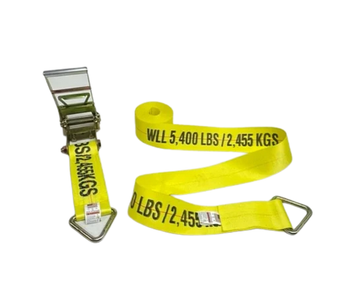 Ratchet Strap 4" x 30' with D-Rings, 5,400 lb, Model A-4X30RDR
