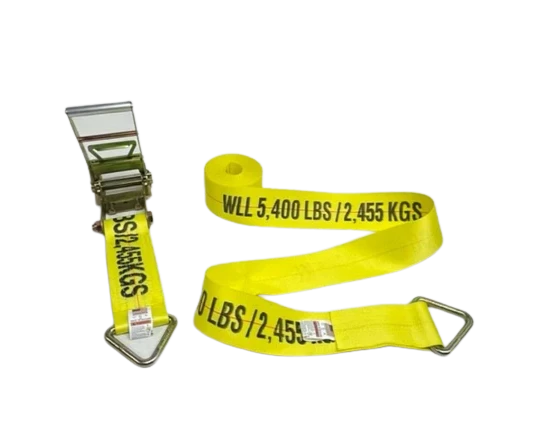 Ratchet Strap 4" x 30' with D-Rings, 5,400 lb, Model A-4X30RDR