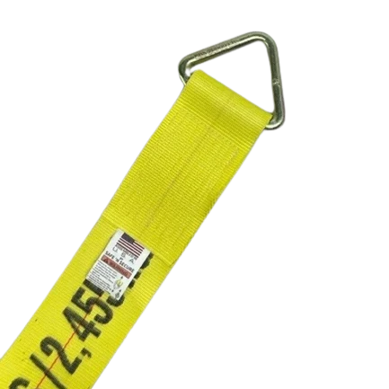 Ratchet Strap 4" x 30' with D-Rings, 5,400 lb, Model A-4X30RDR
